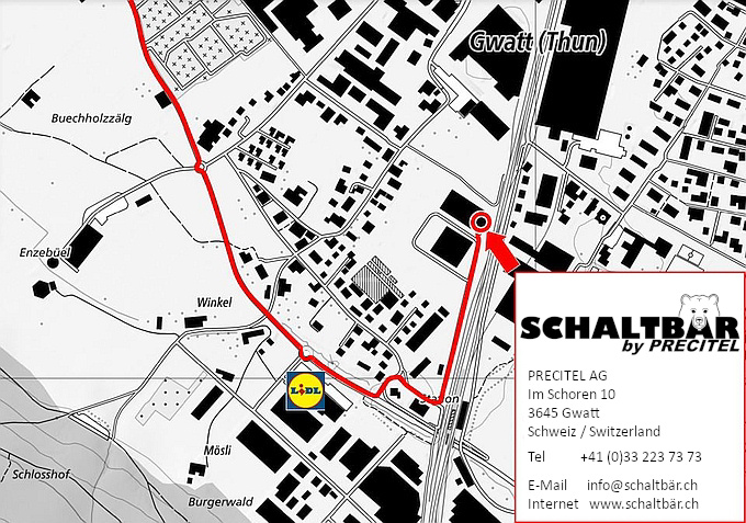 Lagesituation detailliert